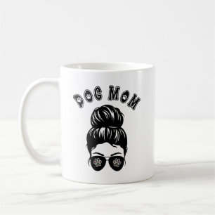 Caneca De Café Cachorro Mãe Legal Mamãe Maluca Aviadora Solar Ócu