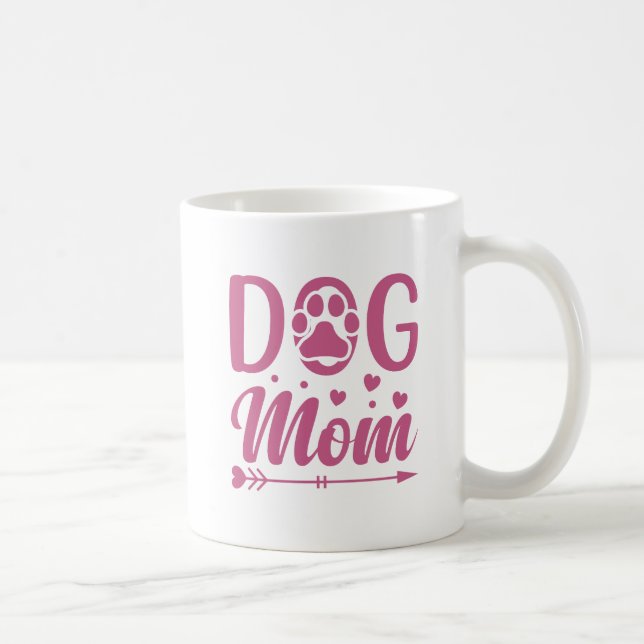 Caneca De Café Cachorro Mãe Mug (Direita)