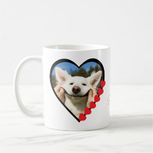 Caneca De Café Cachorro Mãe Personalizada Pet Photo Dog Lover