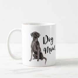Caneca De Café Cachorro Mãe Preto