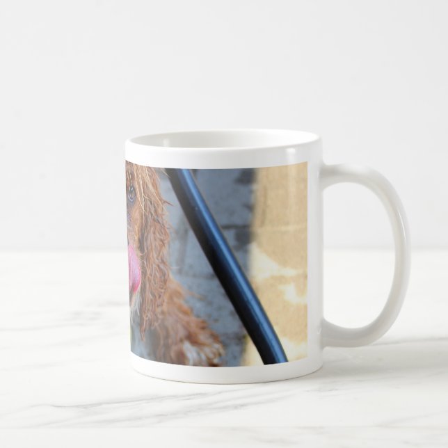 Caneca De Café Cachorro Molhado com uma Banana (Direita)