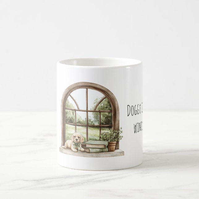 Caneca De Café Cachorro na Janela (Centro)