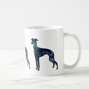 Caneca De Café Cachorro Negro de Cachorro Negro Silhouter