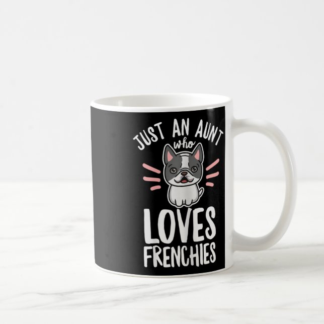 Caneca De Café Cachorro Para Sua Tia Francesa (Direita)