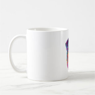 Caneca De Café Cachorro Pastor Australiano Colorido