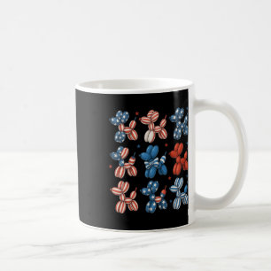 Caneca De Café Cachorro Patriótico Cujo Cachorro É 4 De Julho Ame