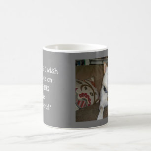 Caneca De Café Cachorro Personalizado Engraçado Pet Foto Humoros