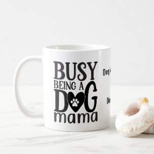 Caneca De Café Cachorro Personalizável Mama Café