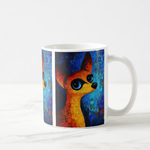 Caneca De Café Cachorro Portraje Café Mug