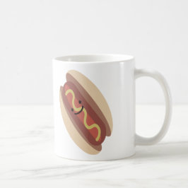 Caneca De Café Cachorro Quente de Kawaii Cugado