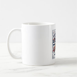 Caneca De Café Cachorro Quente Patriótico Churrasco Vintage
