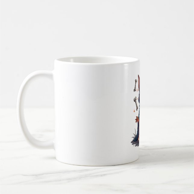 Caneca De Café Cachorro Ritual Maldito Chihuahua (Esquerda)
