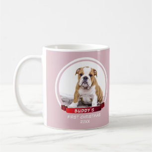 Caneca De Café Cachorro Rosa Bonito 1 rua Cachorro Foto Cachorro 