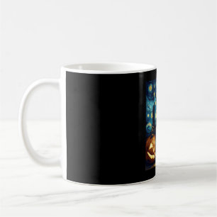 Caneca De Café Cachorro Schnauzer Miniatura Fofo de Halloween Jac