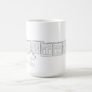Caneca De Café Cachorro Scottie