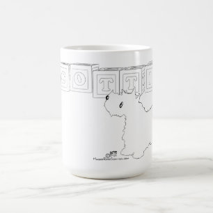 Caneca De Café Cachorro Scottie