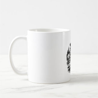 Caneca De Café Cachorro Scout Beagle Vintage - Arte de Xilogravur