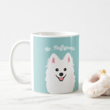 Cachorro Spitz Japonês Personalizado / Samoyed Mug