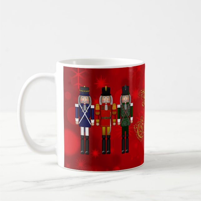 Caneca De Café Cachorro Trio-Café de Natal (Esquerda)