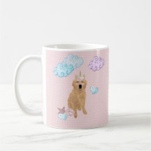 Cachorro Unicórnio Retriever Dourado