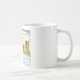 Caneca De Café Cachorro Vs Hidrante Presentes e Camisetas Engraça
