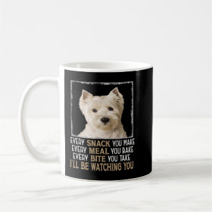 Caneca De Café Cachorro Westie Memória Cada Cachorro Que Você Faz