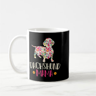 Caneca De Café Cachorro Wiener Mom Weenie Vintage Dachshund
