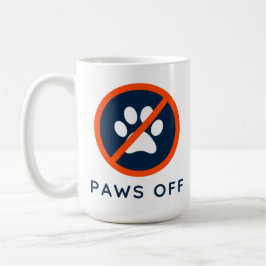 Caneca De Café CachorroDesaparecido - patas fora de 15 oz