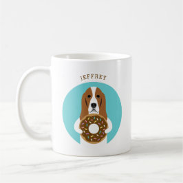 Caneca De Café Cachorros de Cachorro Basset