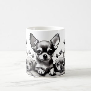 Caneca De Café Cachorros e Designs de café.