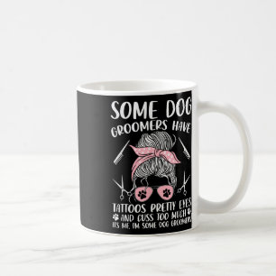 Caneca De Café Cachorros Engraçados De Pet Groomer Têm Que