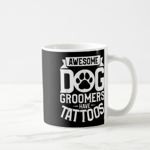 Caneca De Café Cachorros Fantásticos Têm Tatuagens Tatuando Lover