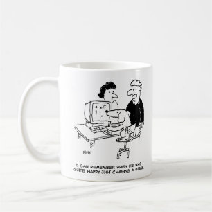 Caneca De Café Cachorros Jogando Jogos de Computador