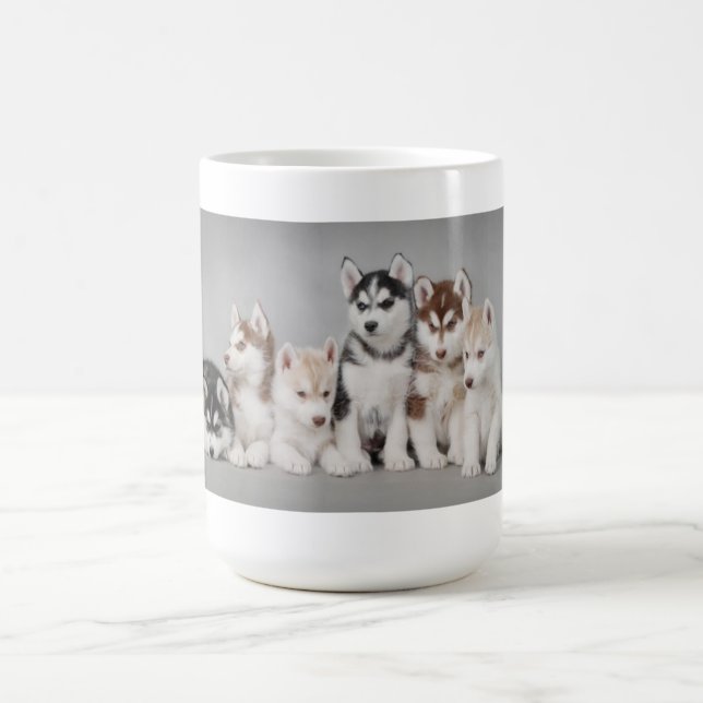 Caneca De Café cachorros roucos (Centro)