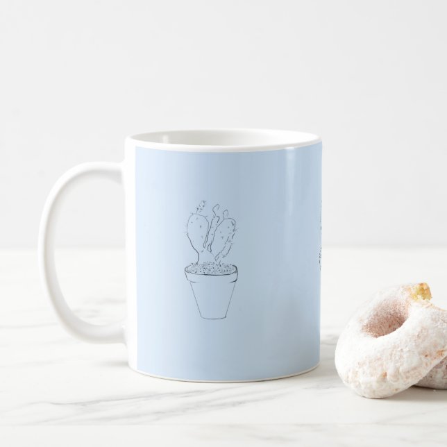 Caneca De Café cacto (Com Donut)