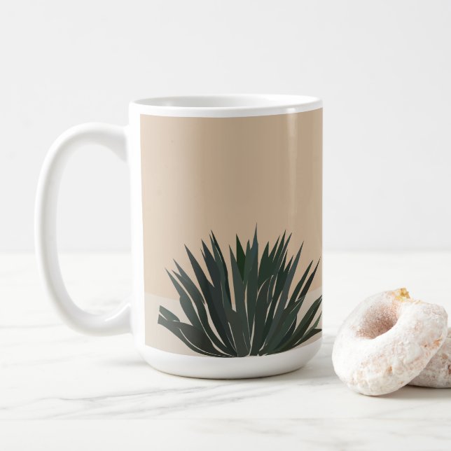 Caneca De Café Cacto Cactos Suculenta Cactus  (Com Donut)
