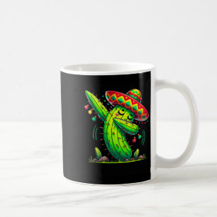 Caneca De Café Cacto Dabbing Cinco De Mayo Meninos Homens Mexican