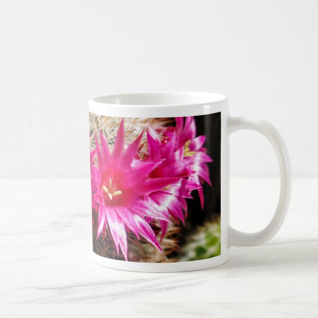 Caneca De Café Cacto dirigido vermelho do Irlandês, customizável! (Direita)