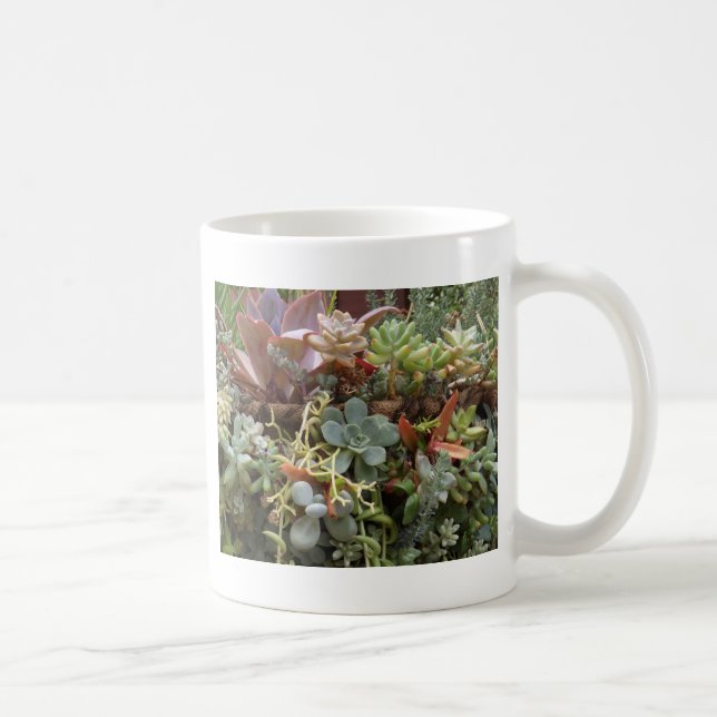 Caneca De Café Cactos multicolorido (Direita)