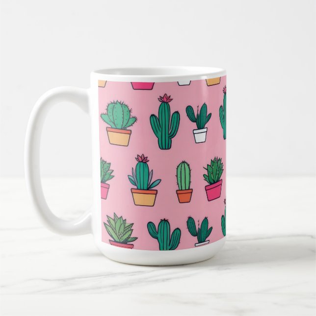 Caneca De Café Cactus (Esquerda)
