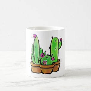 Caneca De Café Cactus cactos succultos
