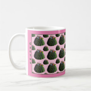 Caneca De Café Cactus Coffee Mug - Personalização Opcional