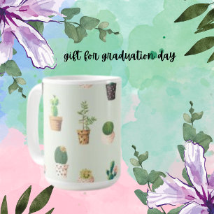Caneca De Café Cactus Crazy Plant Potes Flores Coffee Mug