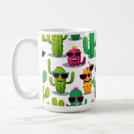 Caneca De Café Cactus Cute