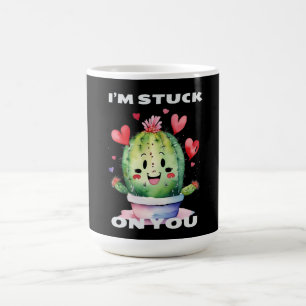 Caneca De Café Cactus, estou preso em você