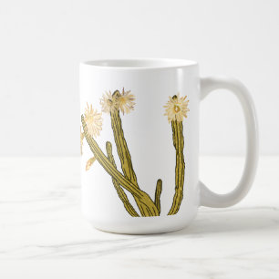 Caneca De Café Cactus Flower