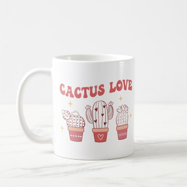 Caneca De Café Cactus Love (Esquerda)