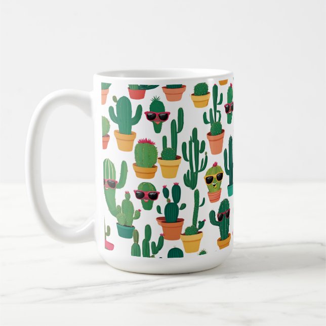 Caneca De Café Cactus Mug (Esquerda)
