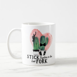 Caneca De Café Cactus Pun, Cachtus Vestido, Gato Elegante