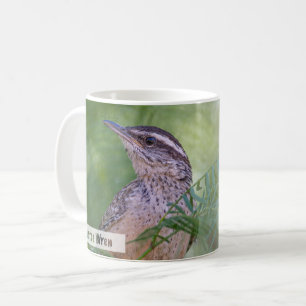 Caneca De Café Cactus Wren Mateus 6:25 KJV